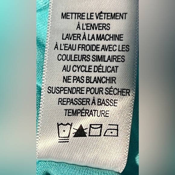 Ricki's Tank Top Embroidered Green Size L - Picture 8 of 10